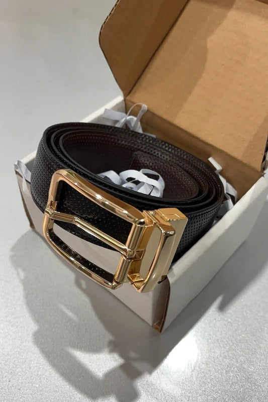 Gold Dot Reversible (2 IN 1) Belt