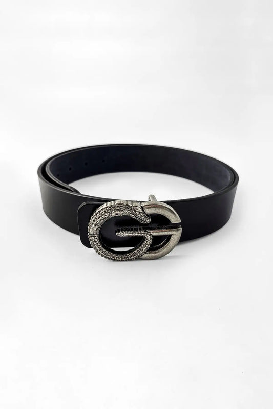 Crocodile Classic Hole Belt